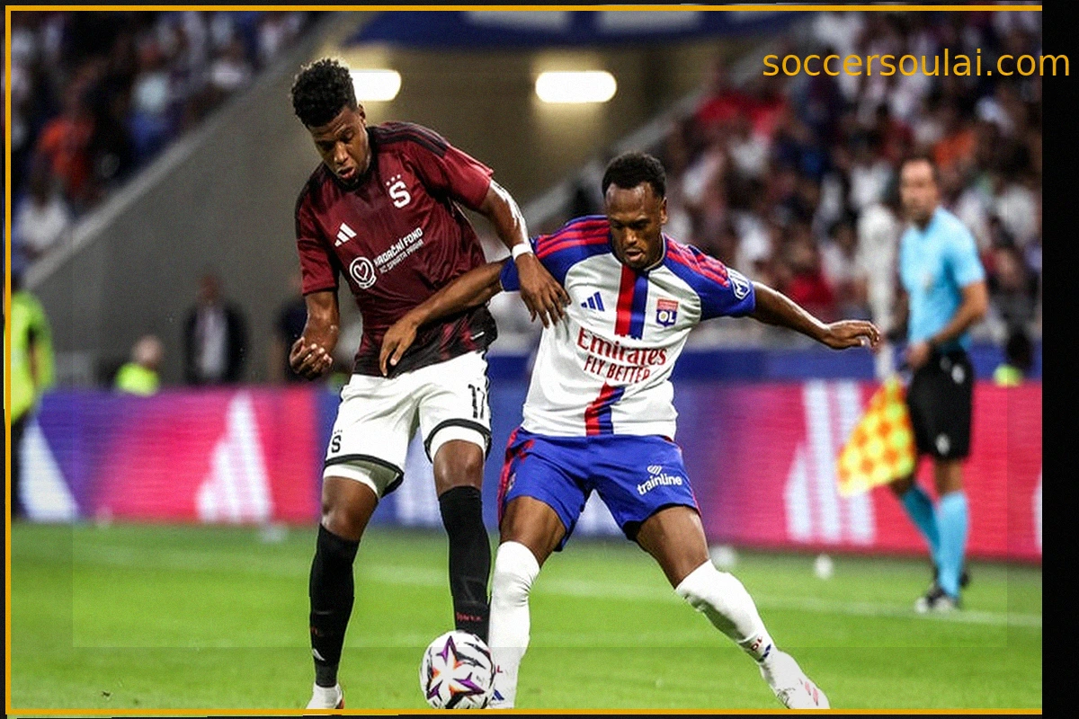 Lyon vs. Sparta Prague: OL Closes the Gap with Nuamah's Goal, Live Coverage of Champions League Preliminary Round Return Leg