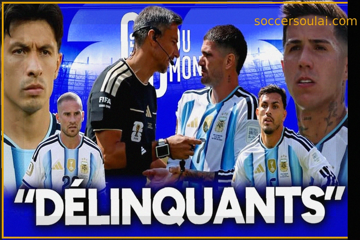 "DES DΓLINQUANTS", la finale "INDIGNE" de l'Argentine (GG du Mondial)