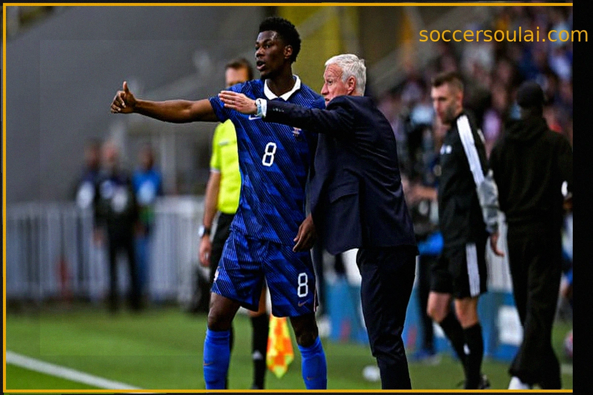 Tchouaméni praises Deschamps' 'exceptional' halftime speech